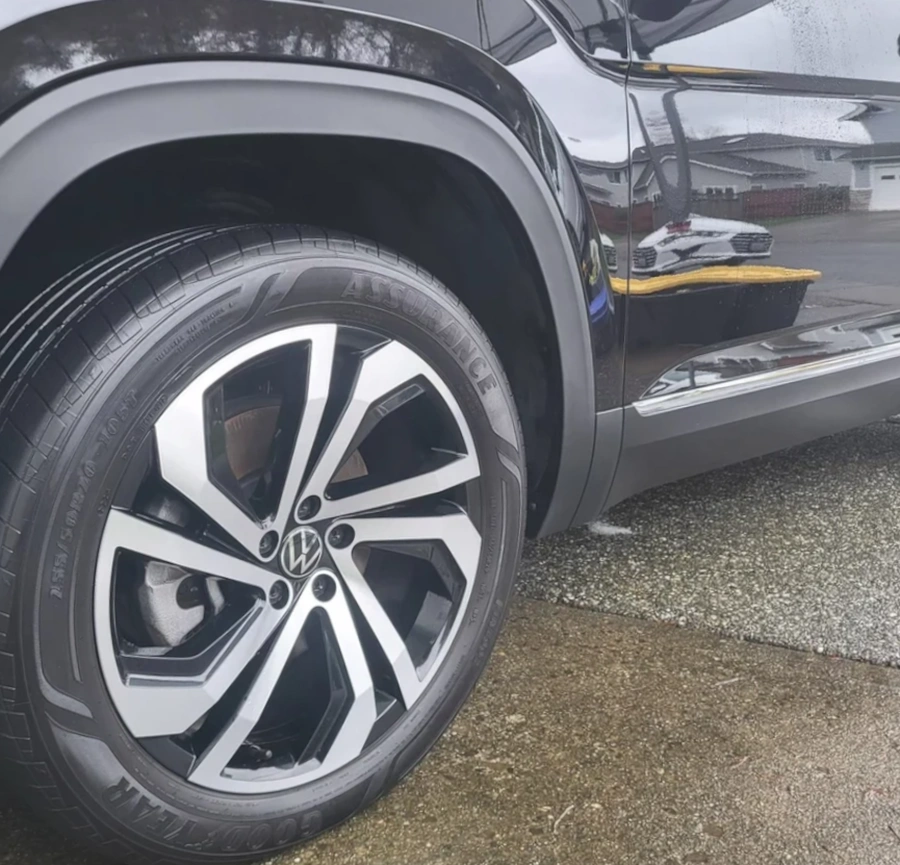 After exterior detail